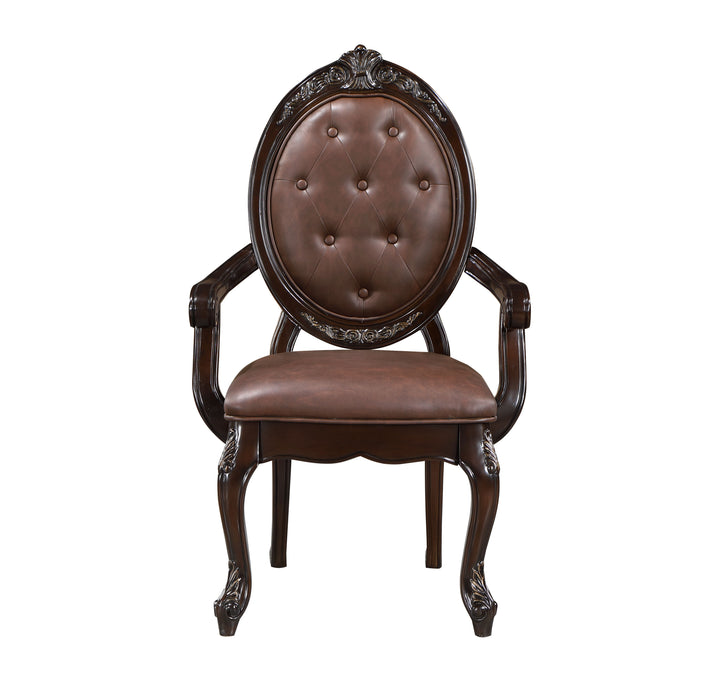 Palazzo Marina - Arm Chair (Set of 2) - Dark Brown