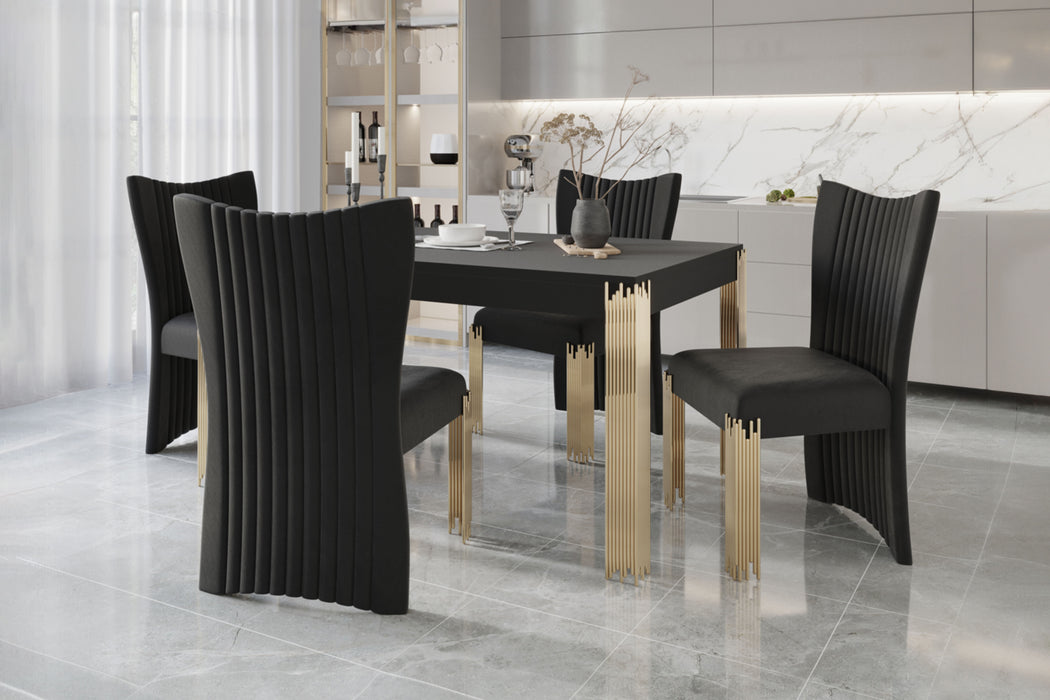 Empire - Rectangle Dining Table - Black