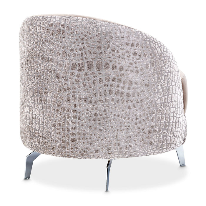 Dion - Accent Chair Chair - Stone/Silver