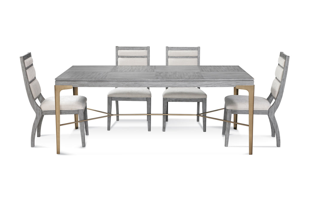 Nylah - Dining Table - Pearl Silver