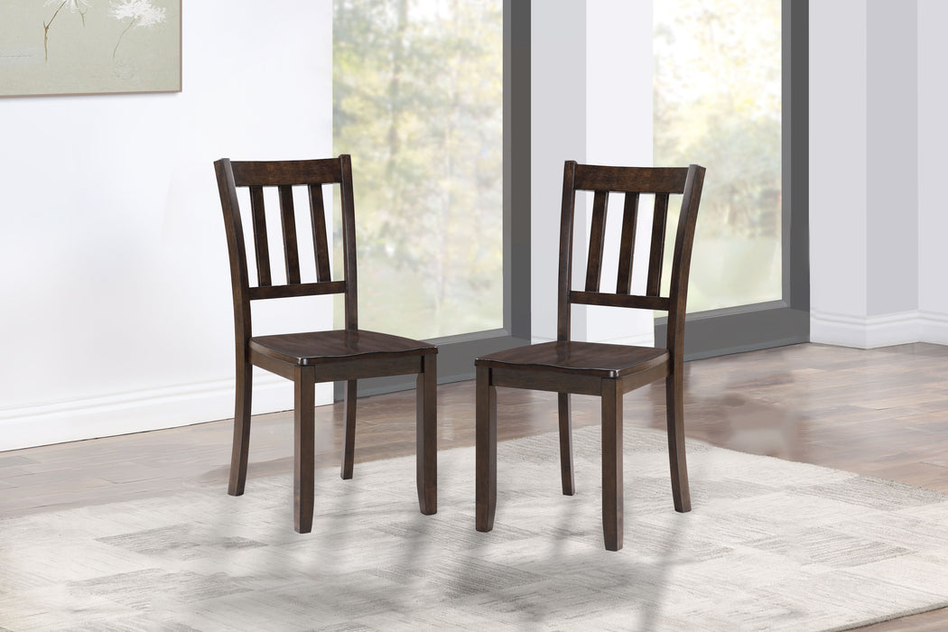 Stellan - Dining Chair (Set of 2) - Black Cherry