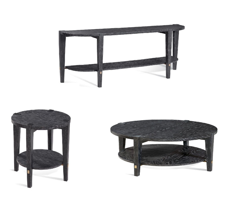 Whitfield - Round Cocktail Table - Black
