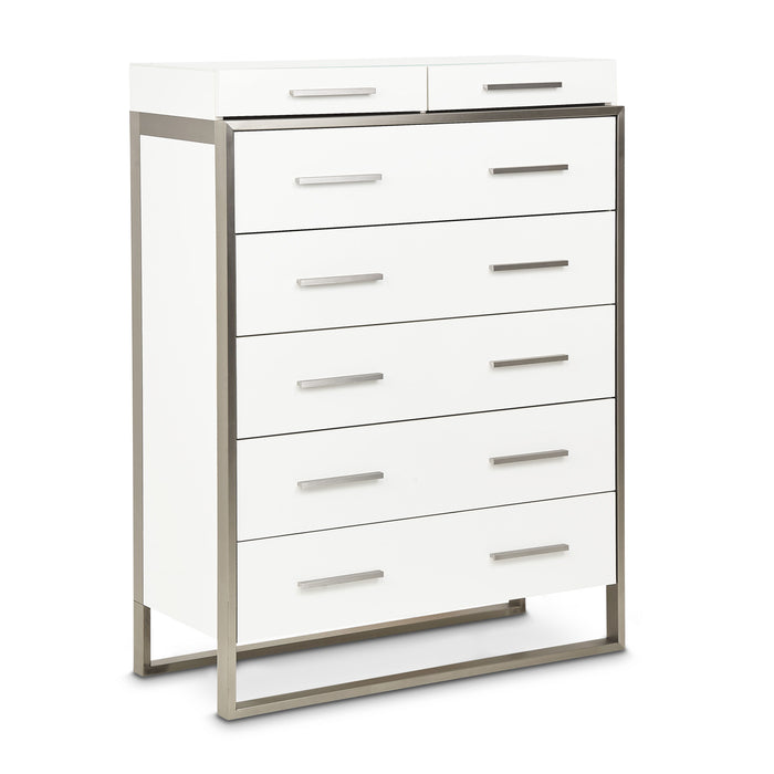 Marquee - 7-Drawer Chest - Cloud White