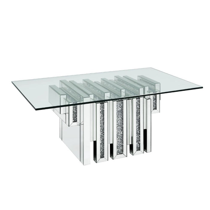 Noralie - Coffee Table - Mirrored - 18"