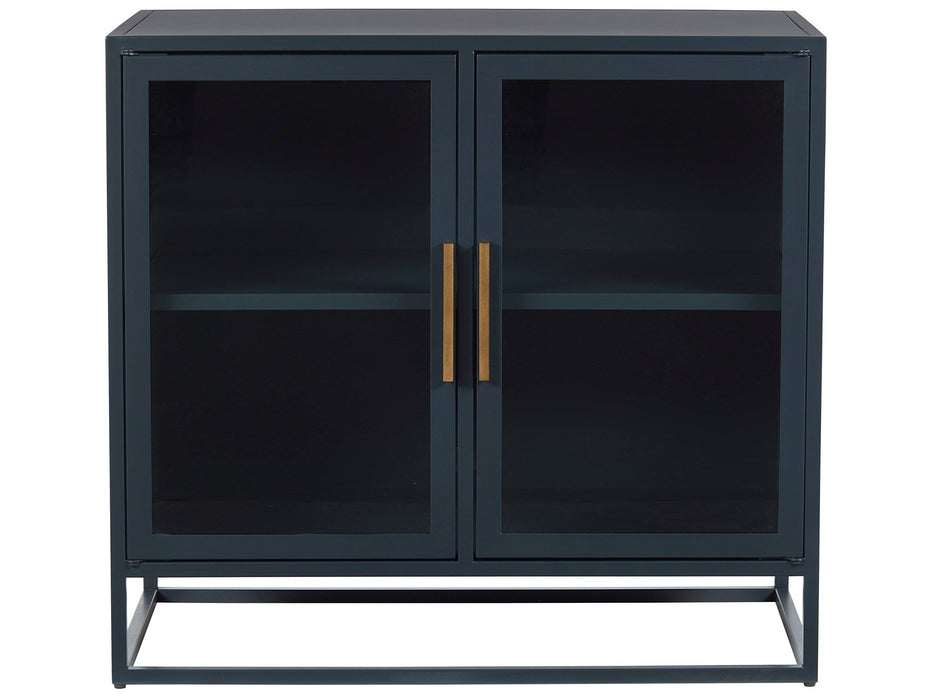 Getaway - Santorini Short Metal Kitchen Cabinet - Black