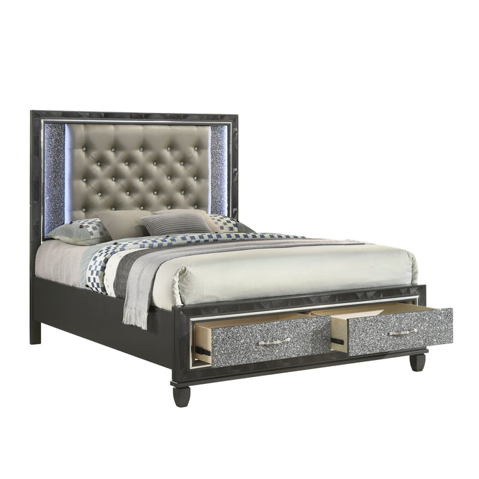 Radiance - Upholstered Storage Bed