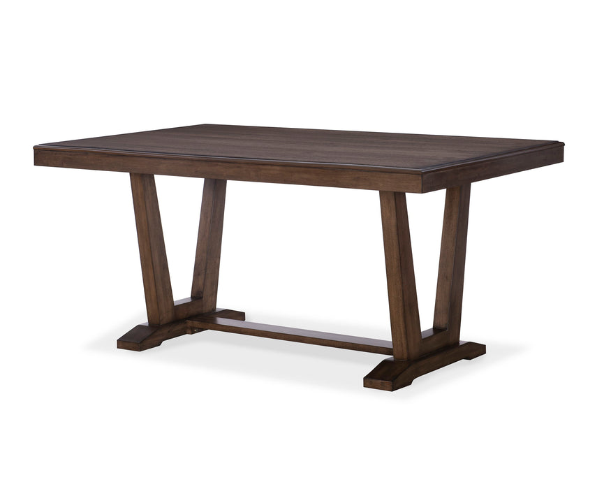 Bluffton Heights - Transitional Dining Table - Brown