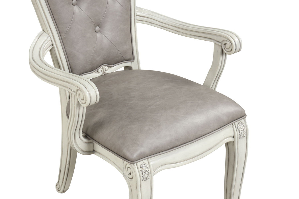 Bianello - Arm Chair (Set of 2) - Vintage Ivory