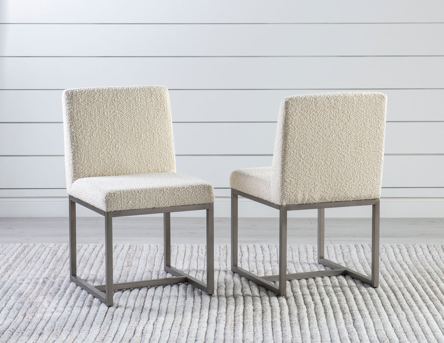 Biscayne - Upholstered Side Chair (Set of 2) - Beige