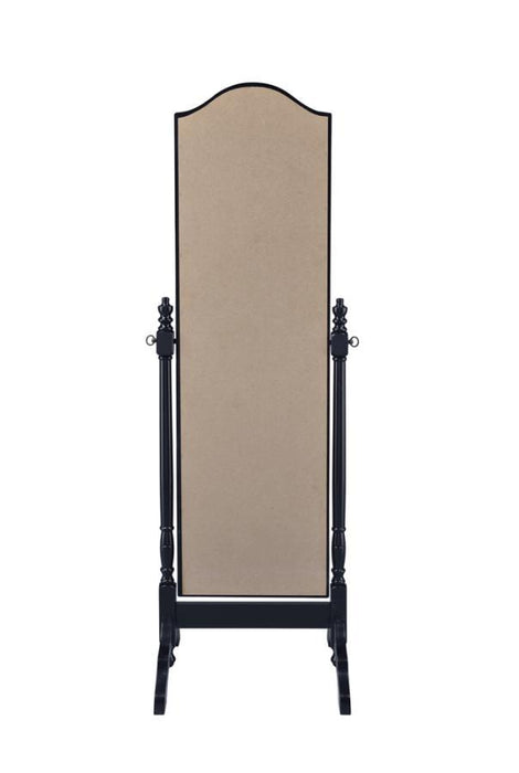 Cabot - Rectangular Cheval Mirror with Arched Top