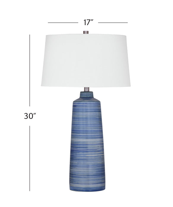 Creedence - Table Lamp - Brushed Blue