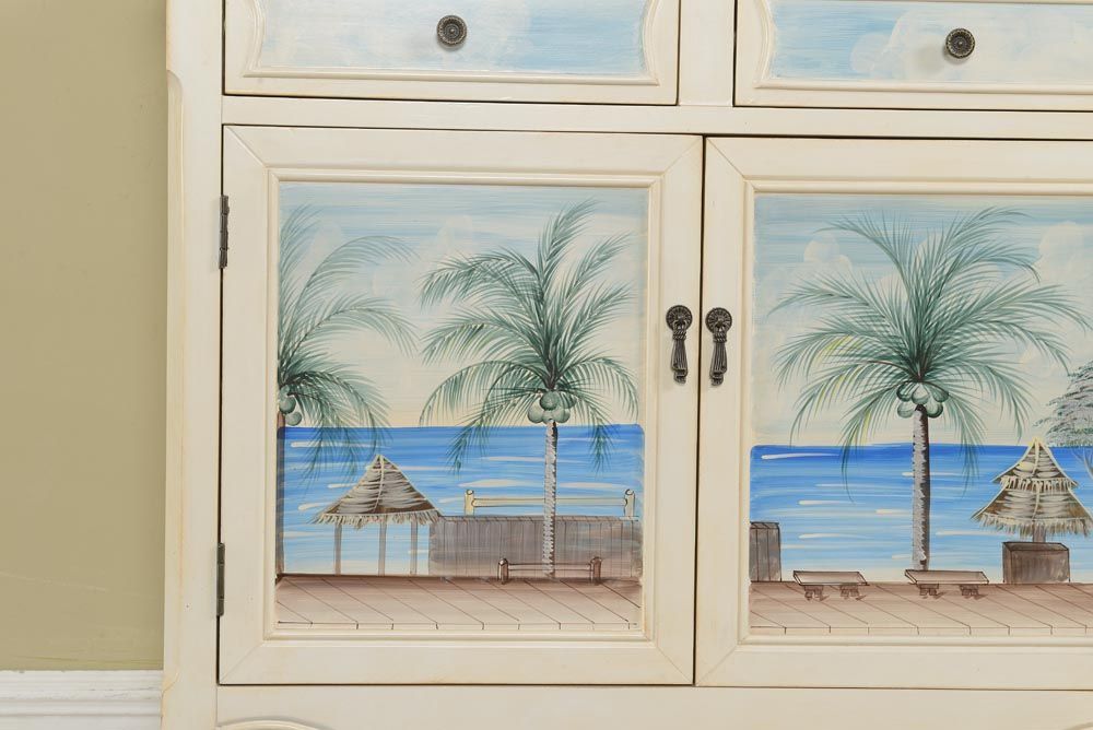 Largo - Two Drawer Two Door Cupboard - Key Largo Seaview