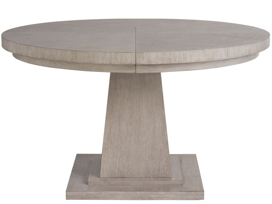 Coalesce - Rasmus Round Dining Table - Pearl Silver