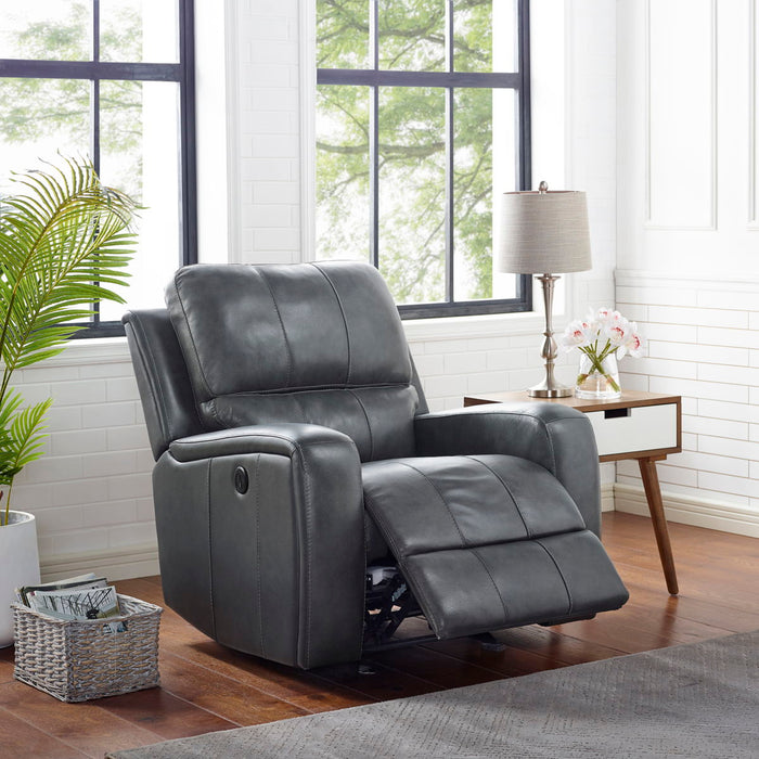 Linton - Leather Glider Recliner