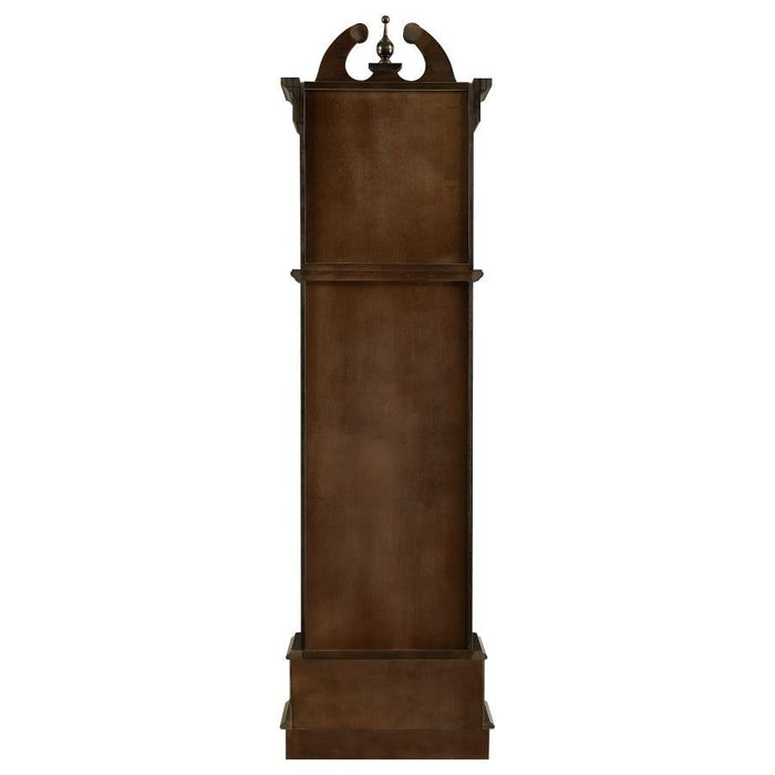 Cedric - Grandfather Clock With Chime - Golden Brown