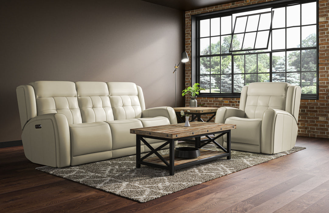 Grant - Power Reclining Sofa with Power Headrests