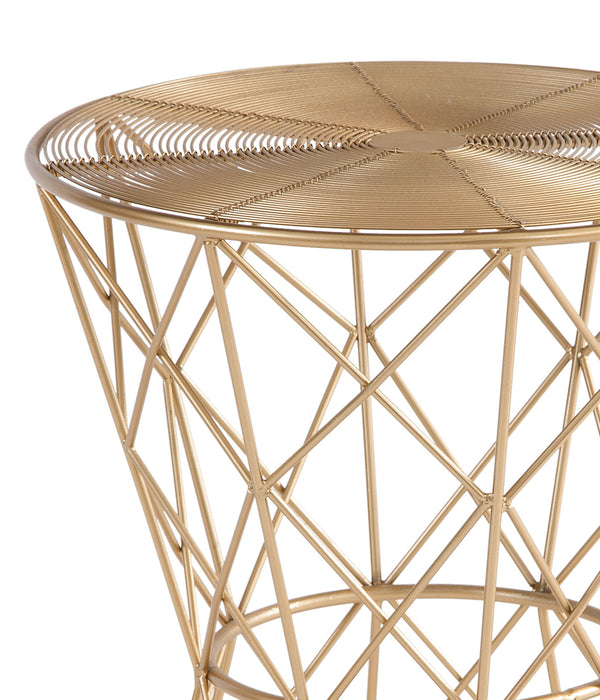 Sylvie - Scatter Table - Champagne Gold