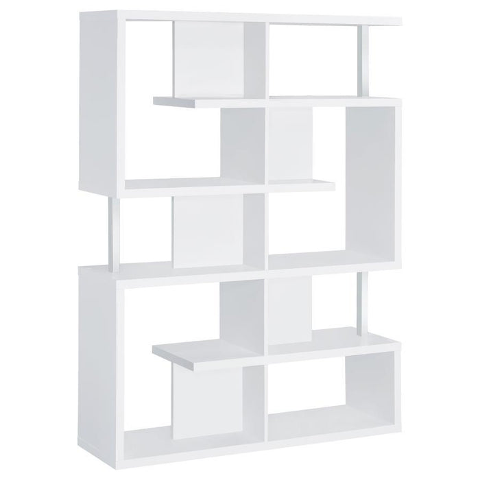 Hoover - 5-tier Geometric Design Bookcase