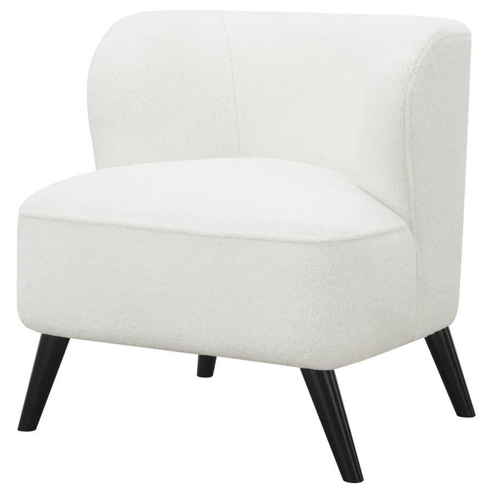 Alonzo - Upholstered Track Arms Accent Chair - Natural