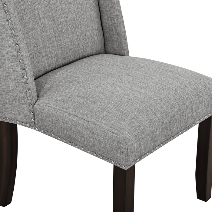 Faust - Counter Chair (Set of 2) - Gray