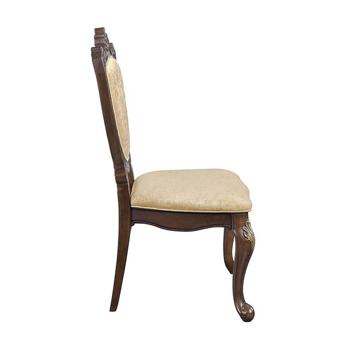 Devayne - Side Chair (Set of 2) - Dark Walnut Finish