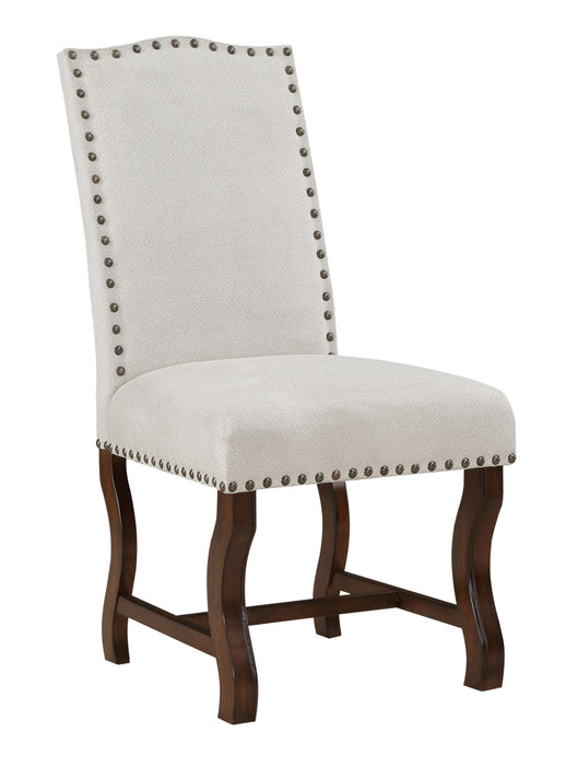 Hamilton - Accent Dining Chair (Set of 2) - Brown / Oatmeal