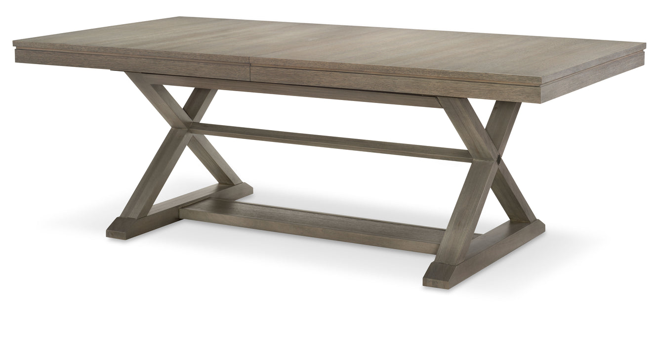 Highline by Rachael Ray - Complete Trestle Table - Light Brown