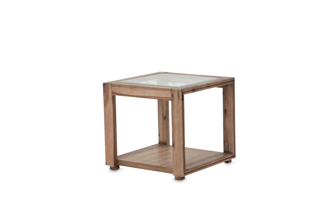 Hudson Ferry - End Table - Driftwood