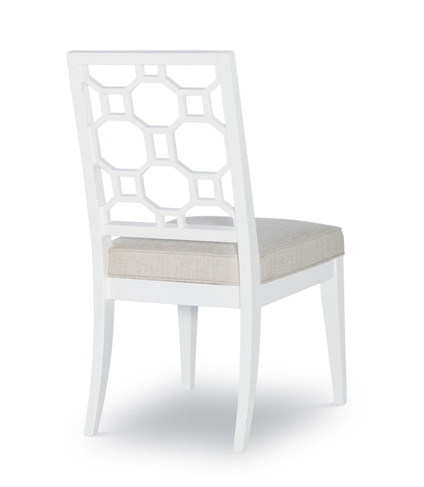 Chelsea by Rachael Ray - Splat Back Side Chair (Set of 2) - White