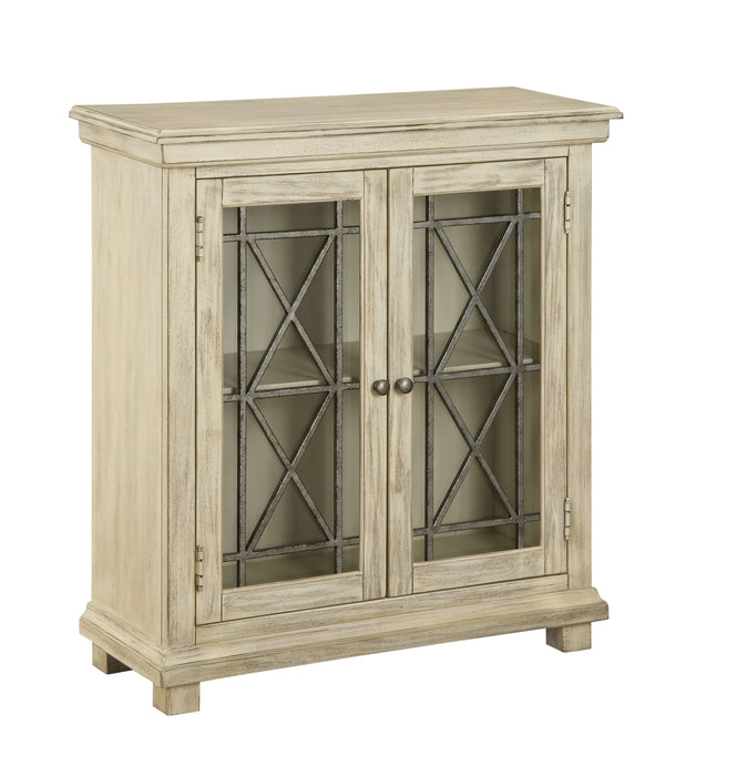 Morris - Two Door Cabinet - Knob Hill Burnished Ivory