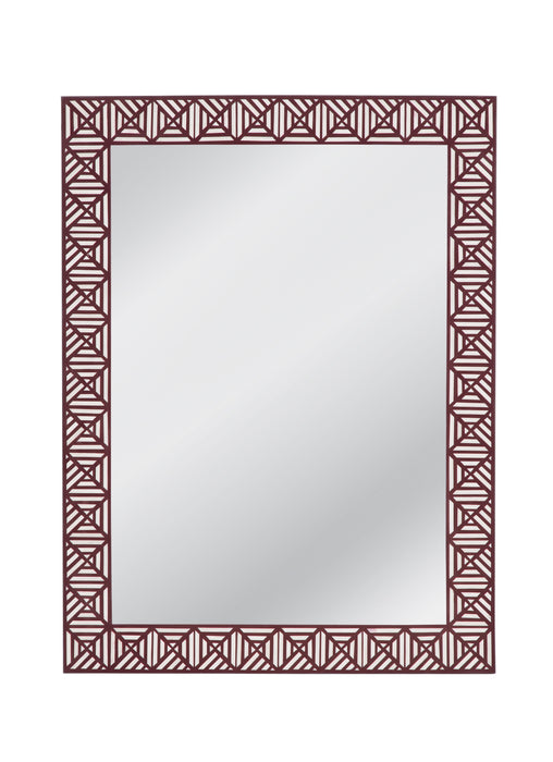 Rouge - Wall Mirror - Red