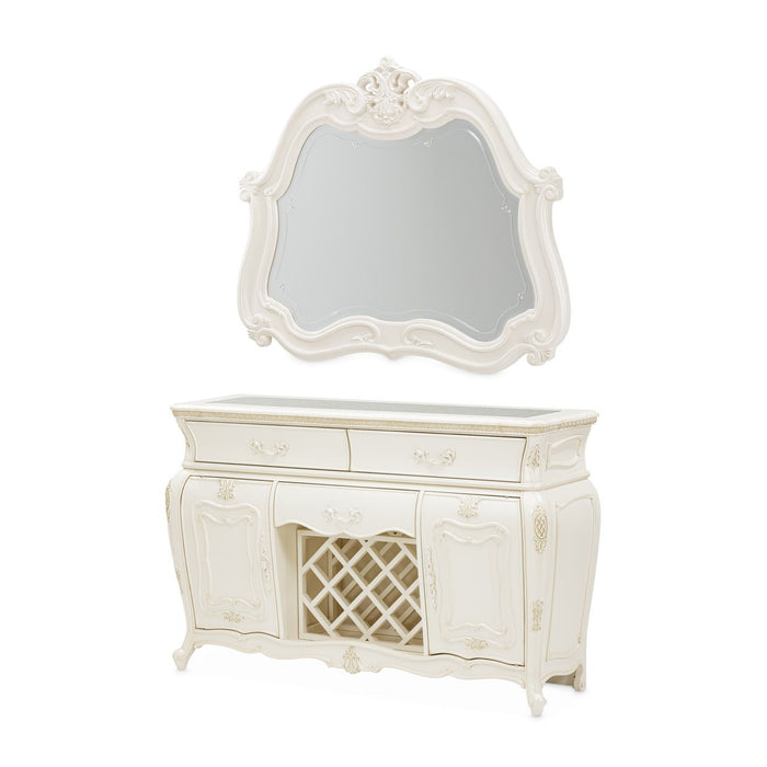 Lavelle - Sideboard with Mirror - Classic Pearl