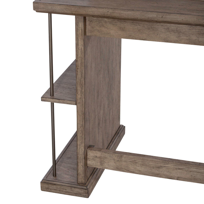 City Scape - Console Bar Table - Burnished Beige