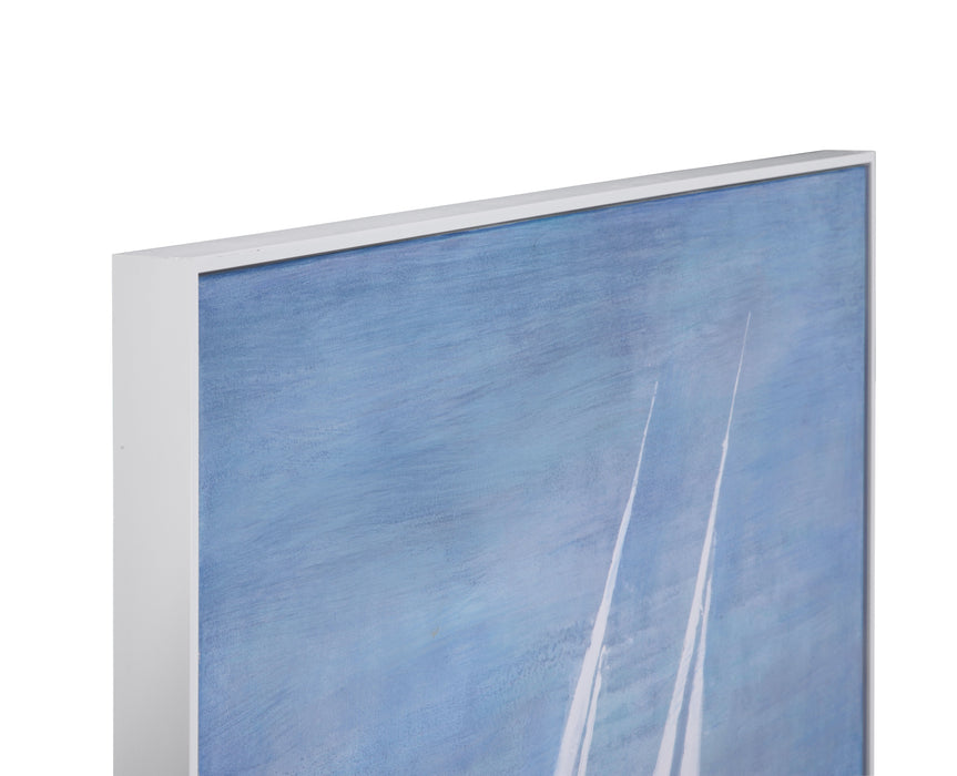 Journey - Canvas Art - Blue