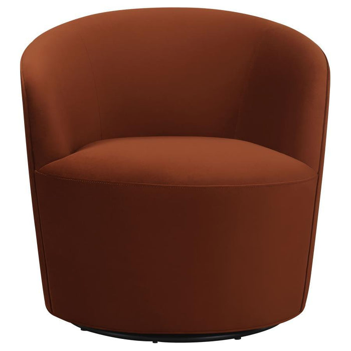 Joyce - Sloped Arms Swivel Chair