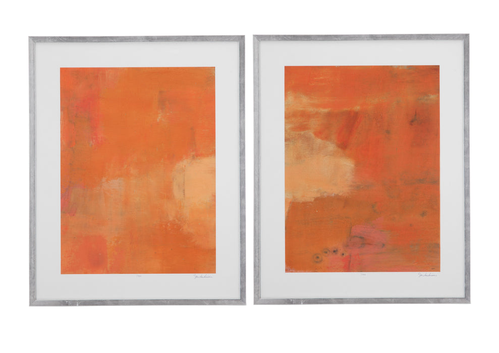 Almon Abstract II - Orange