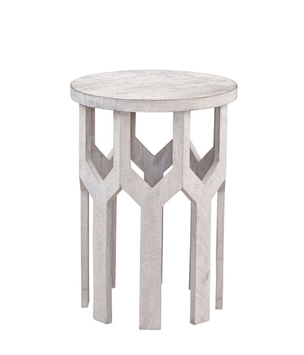 Lloyd - White Accent Table - White