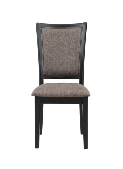 Potomac - 5 Piece Rectangle Dining Set (Table & 4 Chairs) - Brown / Black