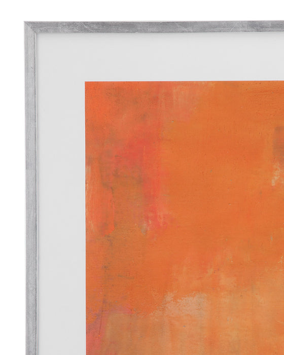 Almon Abstract I - Orange