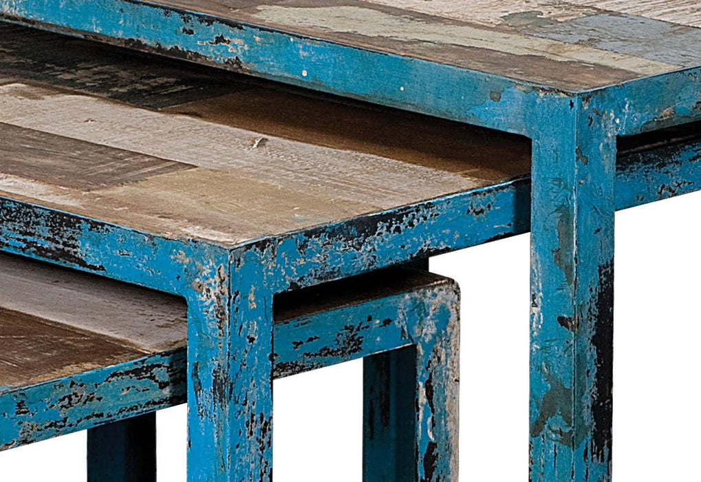 Jay - Nesting Tables (Set of 3) - Reclaimed Wood