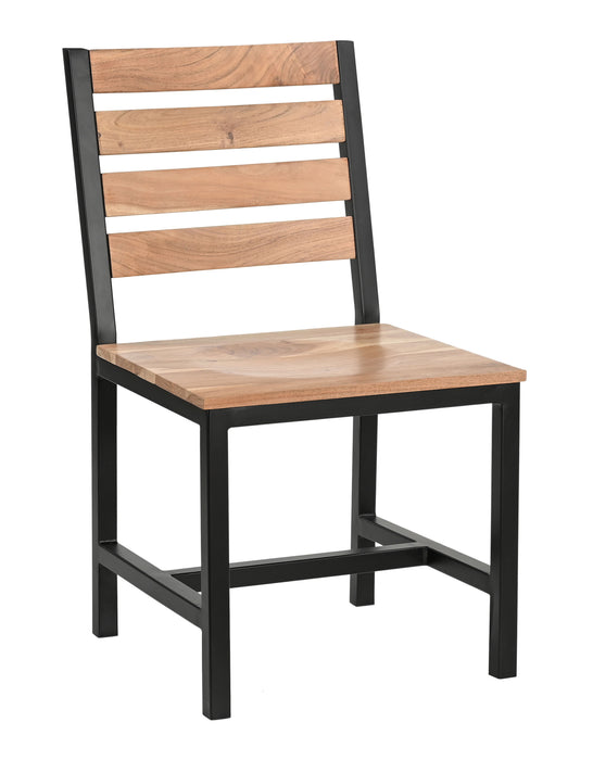 Torino - Dining Chair (Set of 2) - Yorkshire Natural / Black