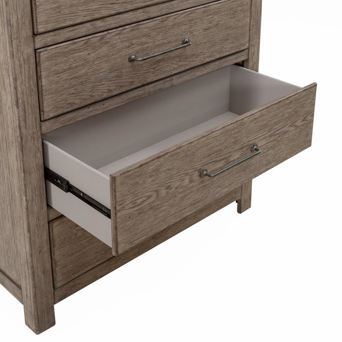 Skyview Lodge - 5 Drawer Chest - Light Brown