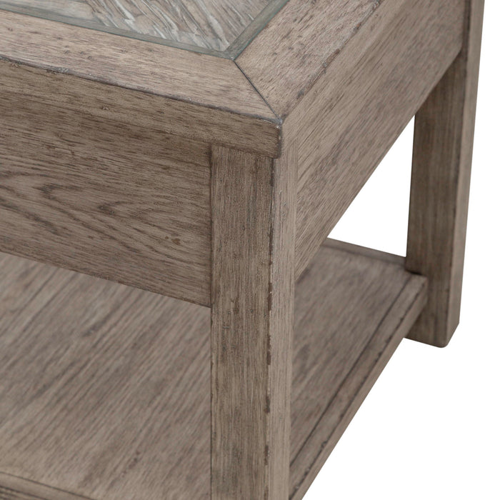 Skyview Lodge - End Table - Light Brown
