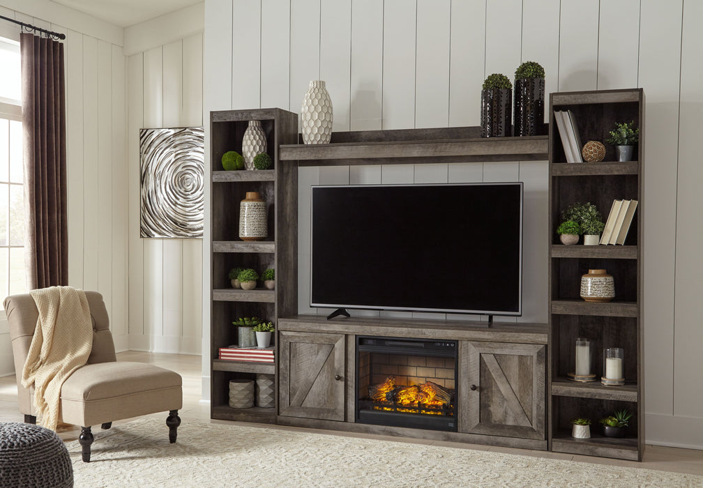Wynnlow - Entertainment Center With 60" TV Stand