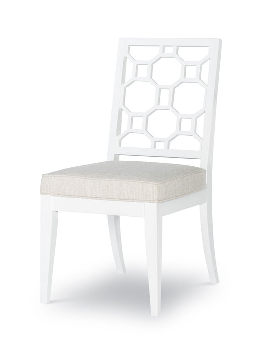 Chelsea by Rachael Ray - Splat Back Side Chair (Set of 2) - White