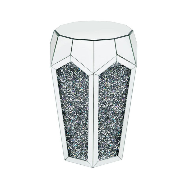 Noralie - End Table - Pearl Silver - 24"