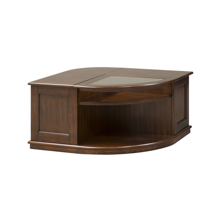 Wallace - 3 Piece Set (1 Cocktail 2 End Tables) - Dark Brown
