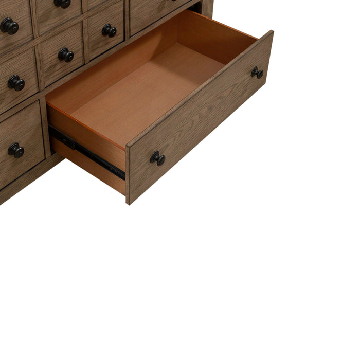 Grandpas Cabin - 7 Drawers Dresser - Light Brown