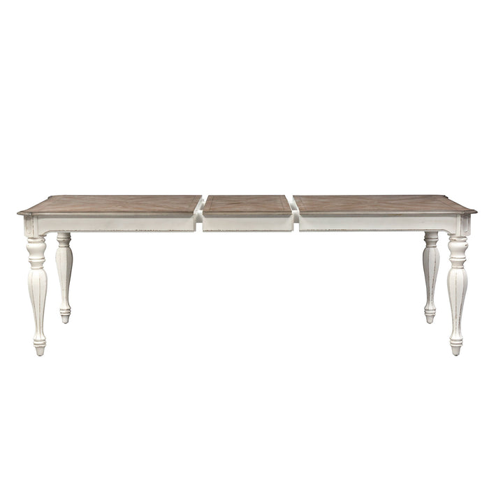 Magnolia Manor - Rectangular Leg Dining Table - White