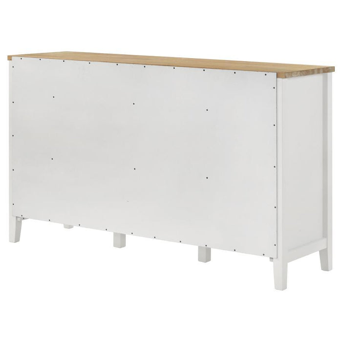 Hollis - Sideboard - Brown And White